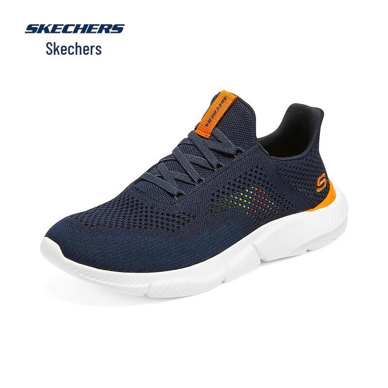 Skechers Unisex Lightweight Mesh Lace-Up Running Shoes