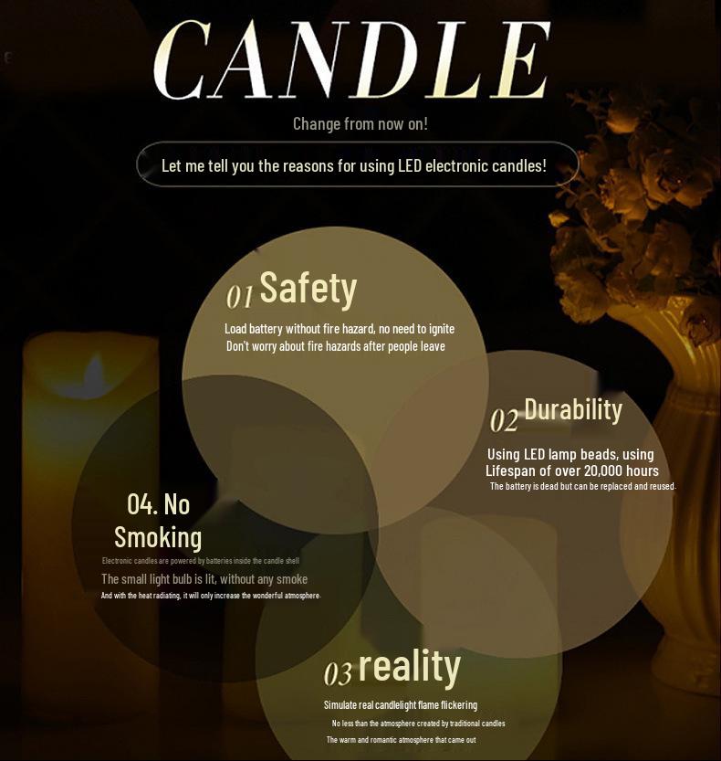 LED Candle Craft Horse Lantern - Wedding & Hotel Decoration Atmosphere Light
