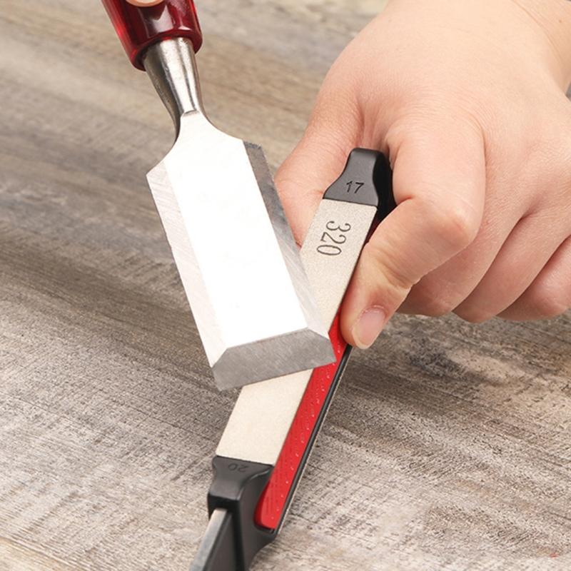 Portable Knife Sharpener Multifunctional Sharpening Stone for Camping Travel Supplies Outdoor Garden Shears Use