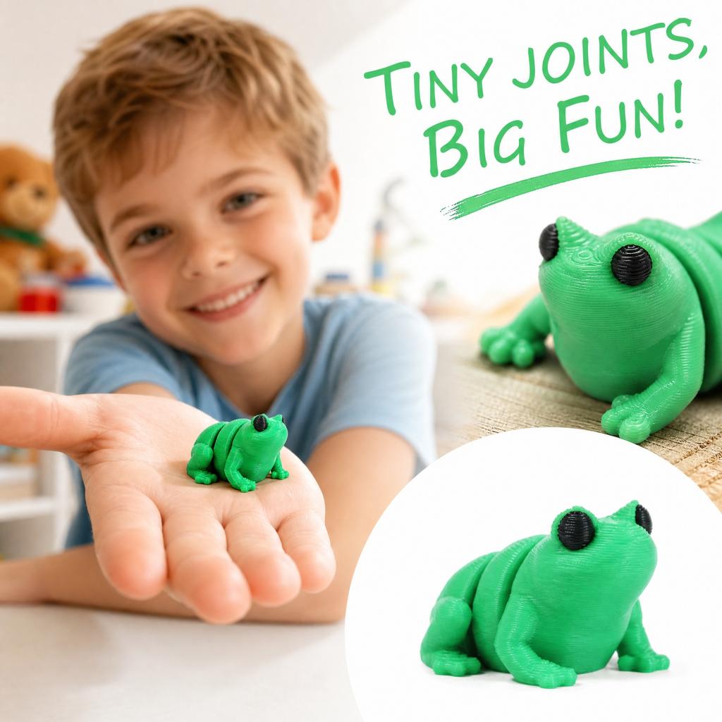 3D Printed Articulated Toy - Animal Figurine for Creative Play Gift