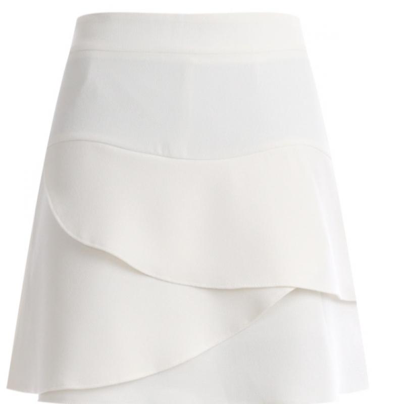 Shop Women Flower Petal Layered Golf Skirt Black Ns Wsk 1365