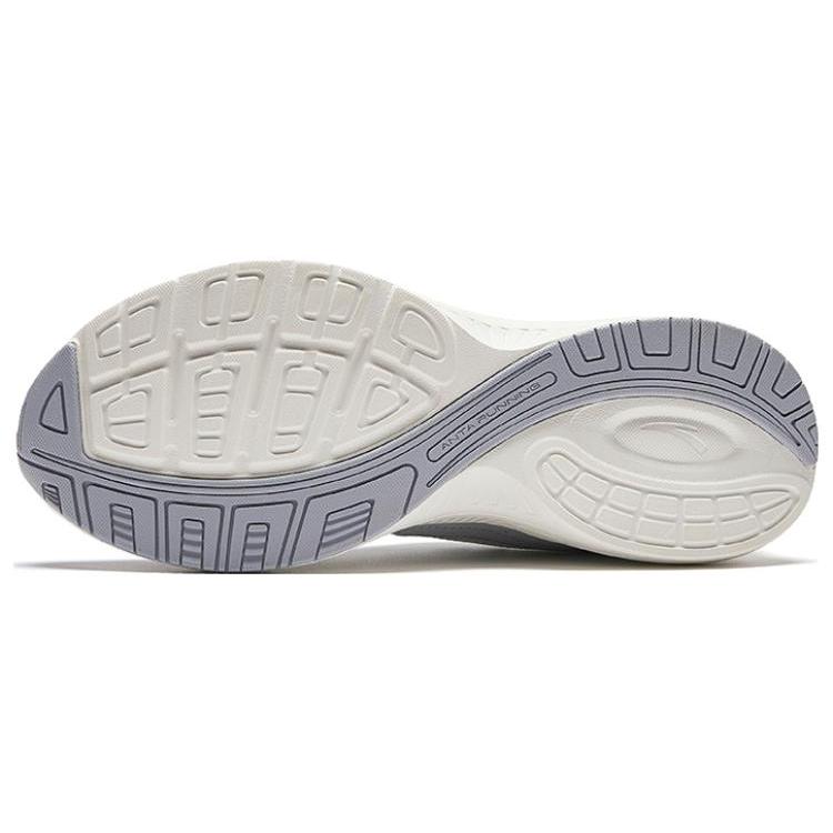 New Anta Anti Slip Wear Resistant Low Top Retro Running Shoes Men's Gray White 912345595-1