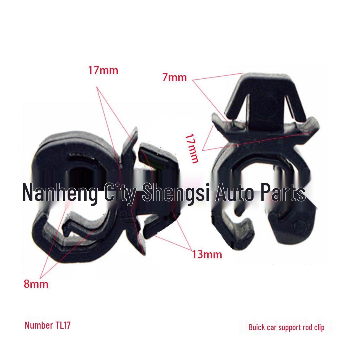 

Universal Hood Support Rod Clip for Buick Excelle XT/GT GL8 & Chevrolet Sail 10000