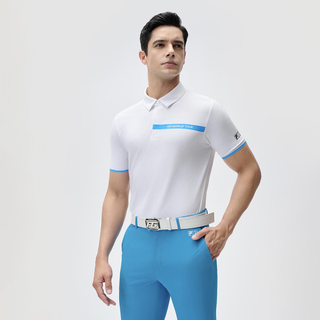 New FILA Polo Shirts Men's Jade White A11M435126FWT