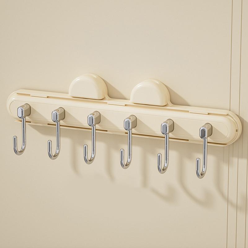 

1 шт. Крючок на присоске, расширяющийся, крючок для зазора, самоклеящийся пластиковый настенный крючок в четыре ряда, крючок для ванной, кухни, шкафа A