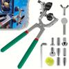 Car Edge Repair Paintless Dent Puller Crimping Pliers Hood Door Edge Clip Kit Edge Trimming Pliers Flat Hole Caliper Tools Clip