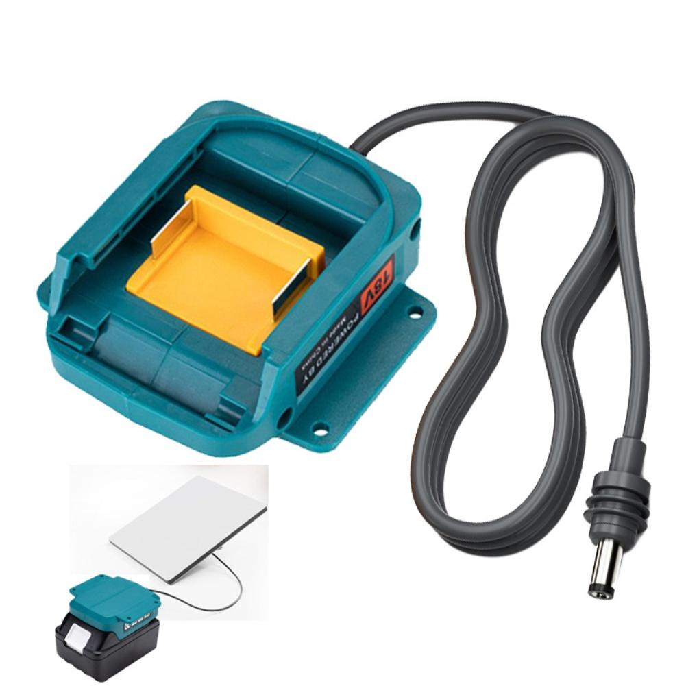 Battery Adapter Converter Versatile 18-20V Battery Adapter Converter Socket Interface External Car Charger 80x65mm For Dewalt