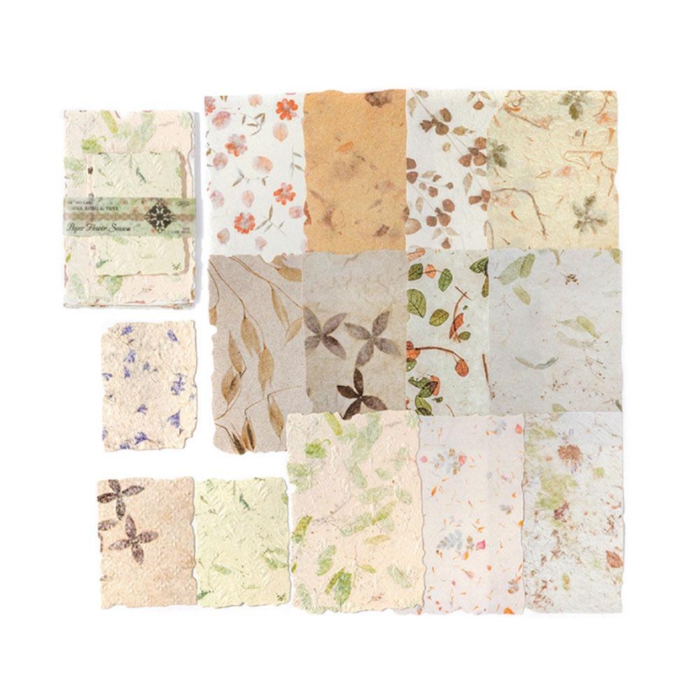 28PCS Multicolor Scrapbooking Paper DIY Scrapbooking Collage Materials Journal Bookmark  Gift