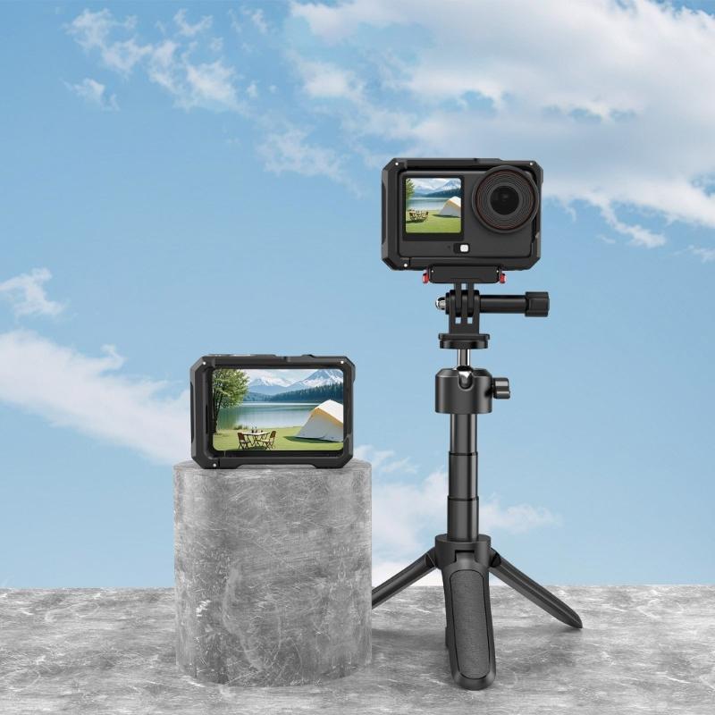 Protective Cage for Action 6 Camera Frame Innovative Quick Release Systems Enhanced Stability and Easy Installation