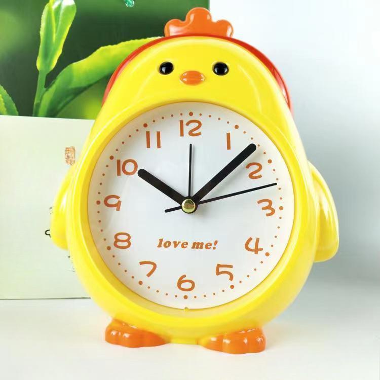 

Будильник Мультяшный Цыпленок Сова Подарок Подвесные Часы Четкие Часы Крупные Буквы Милый Прикроватный Детский Студенческий