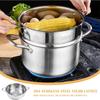 Steamer Basket Stainless Steel Round Cooking Rack Food Steamer Home Kitchen Dim Sum Dumplings Universal Steamer Cookware