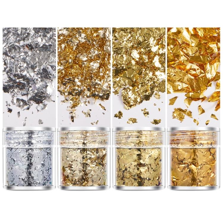 Epoxy Resin Filling Gold Foil Paper Gold Flakes for Decorative Art and Crafts