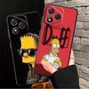 Funda Phone Cover Case for Honor 70 X9c X9 90 Lite X8 X7a X9a 8X Fun S-simpsons