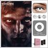 1 par Halloween-kontaktlinser for øyne Cosplay-linser Anime-linser Anime-tilbehør Linser Svarte linser Hvite linser