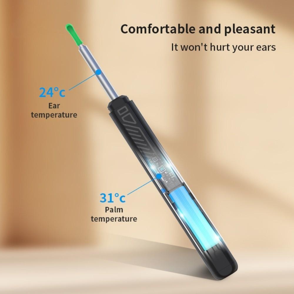 WiFi Connection Ear Wax Cleaner Mobile App Earwax Removal Endoscope Visual Ear Cleaner  Salon
