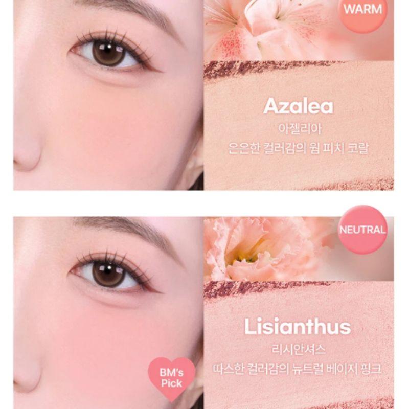 Nature Republic By Flower Cotton Blusher 5g – Soft & Natural Cheek Color | 3 Shades