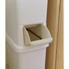 Sanko Plastic Two-Tier Sorting Dustbin, 47.5L, Light Beige