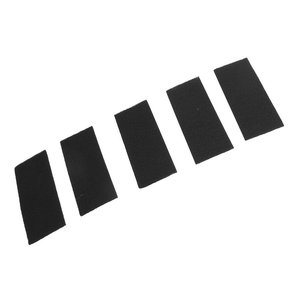 5pcs Ceiling Fan Blades Filters Professional Replacement Coconut Activated Carbon Fiber Ceiling Fan Filters for Home