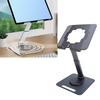 Aluminum Alloy Tablet Stand Rotating Foldable   Desktop Phone Tablet Holder Hollow Out Heat Dissipation for Live Streaming Drawing