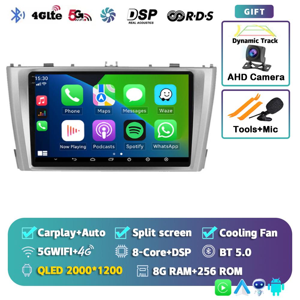 Android 14 Carplay Auto Radio Auto Pentru Toyota Avensis T27 2009 2010 2011 2012-2015 Navigație GPS Player Multimedia DSP Stereo 4G