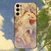 Vintage Alphonse Mucha Phone Case For Samsung S25,S24,S21,S22,S23,S30,Ultra,S20,Plus,Fe,Lite,Note,10,9,5G Black Cover