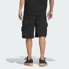 adidas Future Style Pletené Směsové Šortky Jednobarevné Minimalistické Pracovní Volné Sportovní Ležérní Šortky Pánské Šortky Černé JI9891