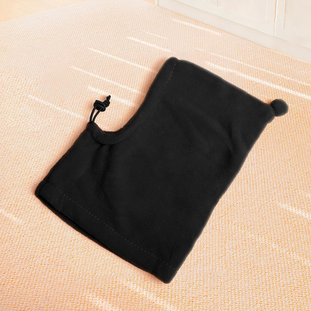 

Шапки для питомцев, головные уборы для собак для сохранения тепла, осенне-зимние забавные товары для питомцев, источник аксессуаров для одежды L28*21.5 чёрный