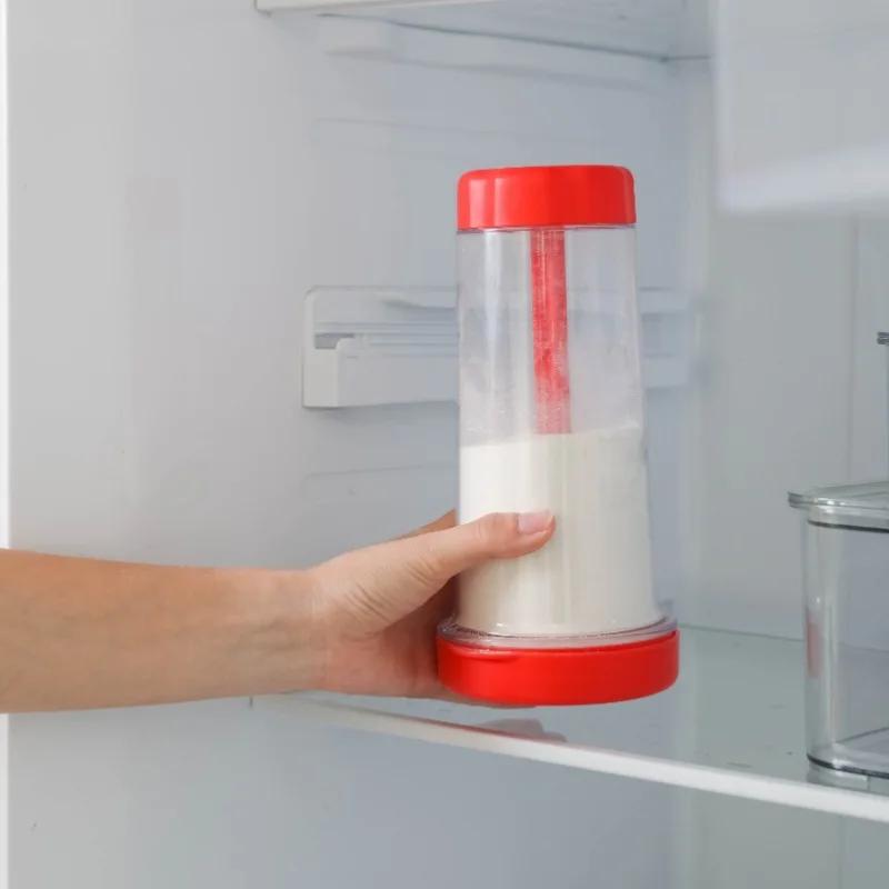 2025 Ny Ny Håndholdt Melsikt Melblandekopp Roterende Sukkersikt Bakeverktøy