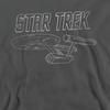 STAR TREK Unisex Adult The Original Series Enterprise Sweatshirt
