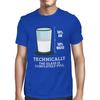 1Tee Mens 50 % Air 50% Water Technically The Glass Is Completely Full T-Shirt