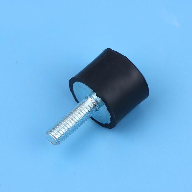 M3-M8 Rubber Shock Absorbers 4Pcs Dual Thread Anti Vibration Dampers for HVAC Compressor Machinery Applications