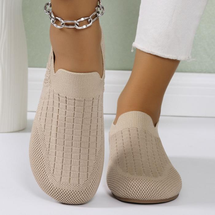 Pantofi de damă cu cap mare Pantofi cu picioare largi Pantofi de damă de mărime mare Confortabil și lejer pentru toți pantofii de sezon