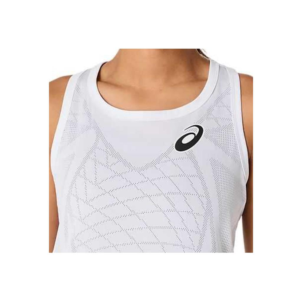 Asics Casual Elegant Fashion Sleeveless Dress Women Dresses White 2042A353-100