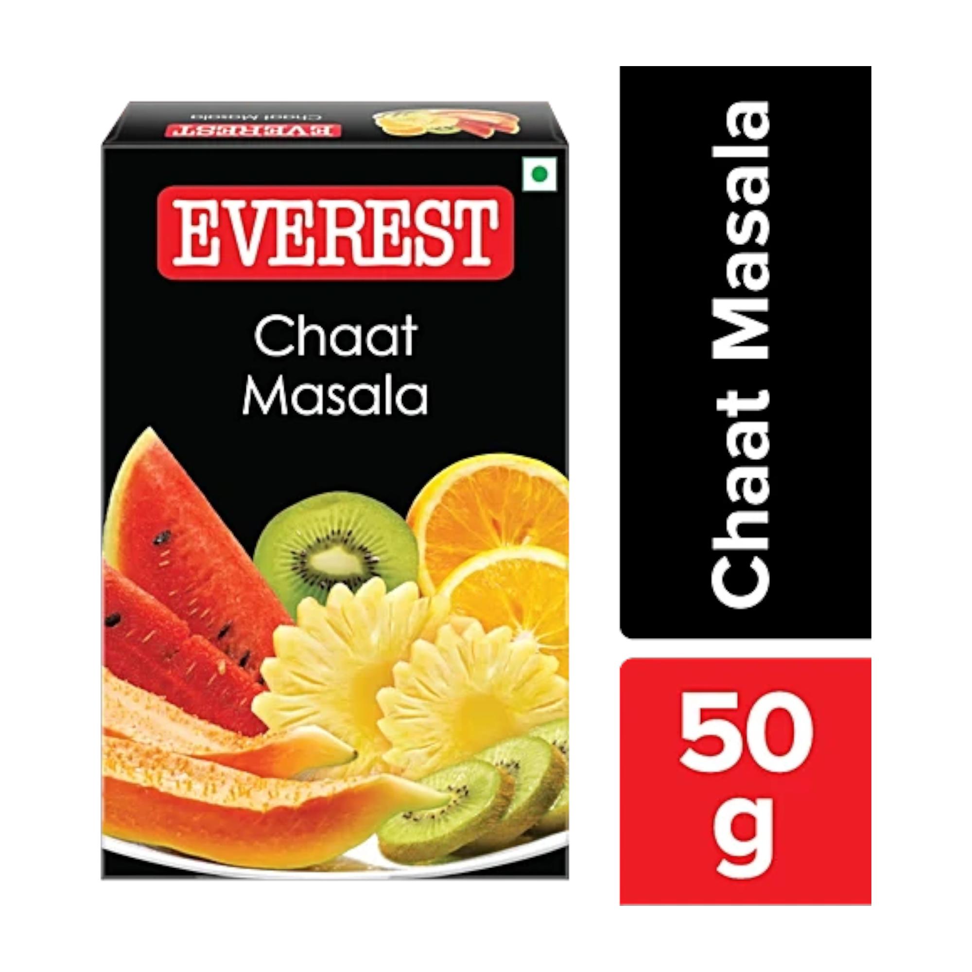 

Everest Dry Mango Powder Chat Masala 50g Tangy Spice Blend for Chaat Snacks and Fruits