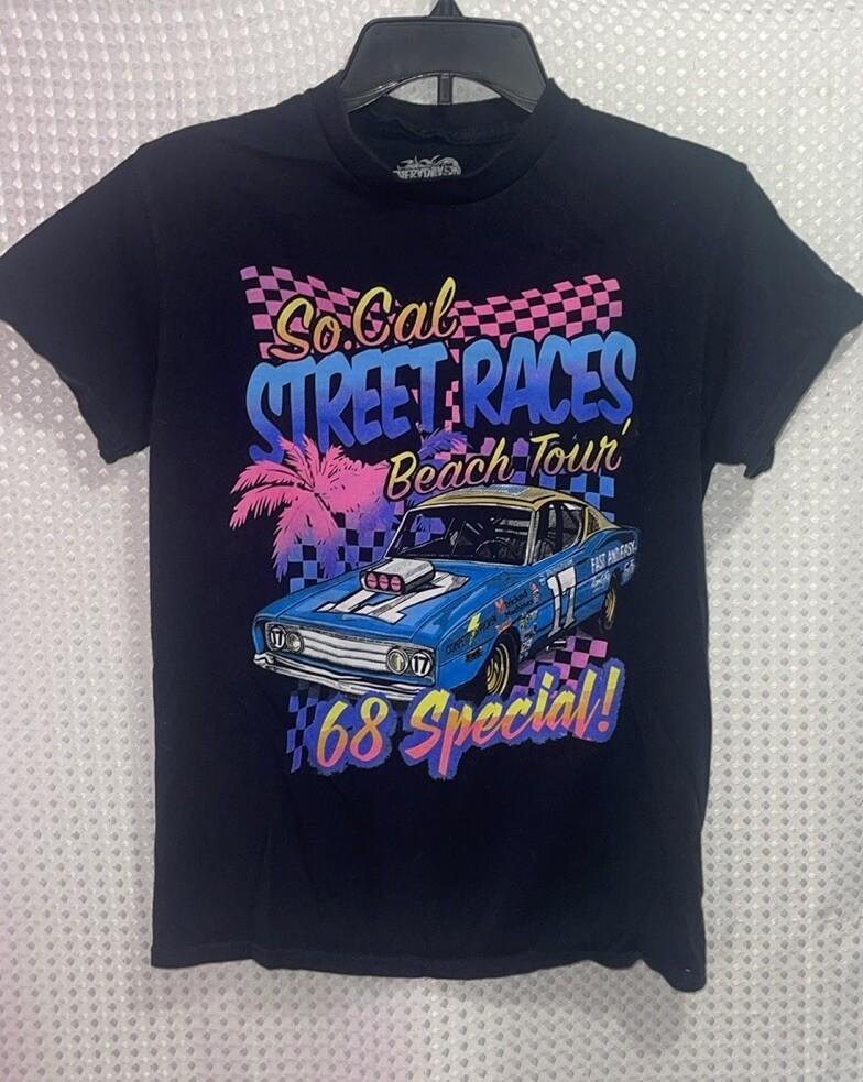 Everyday Vandals SO CAL STREET RACERS 68 Shirt Skull Tilly Gearhead L