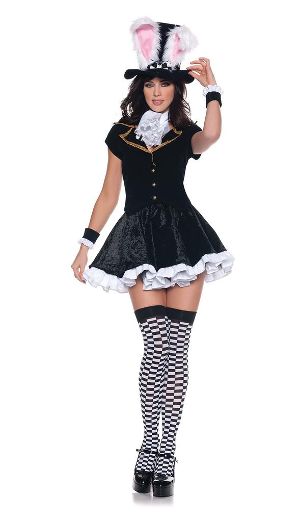 Totally Mad Rabbit Costume for Adult Women M - Size