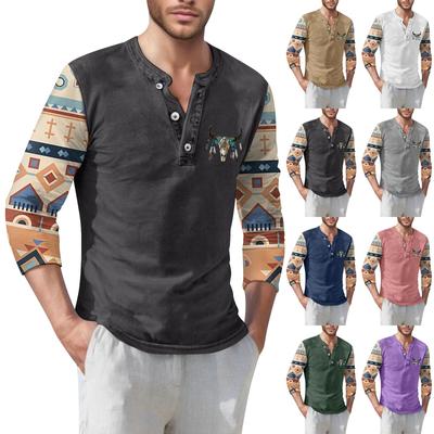 Men'S T-Shirt Street Casual Fashion Short Sleeved Top