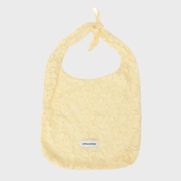 Le Flower Knot Bag Yellow