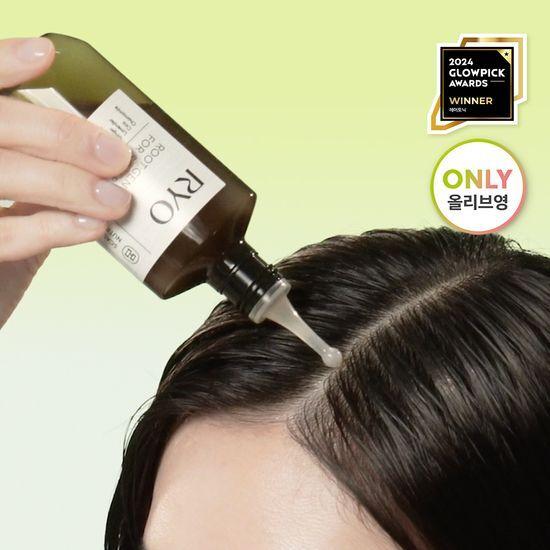 1+1 Ryo Rootzen Traitement Chute de Cheveux Essence Cuir Chevelu 80ML Offre Double + Shampooing 50ML