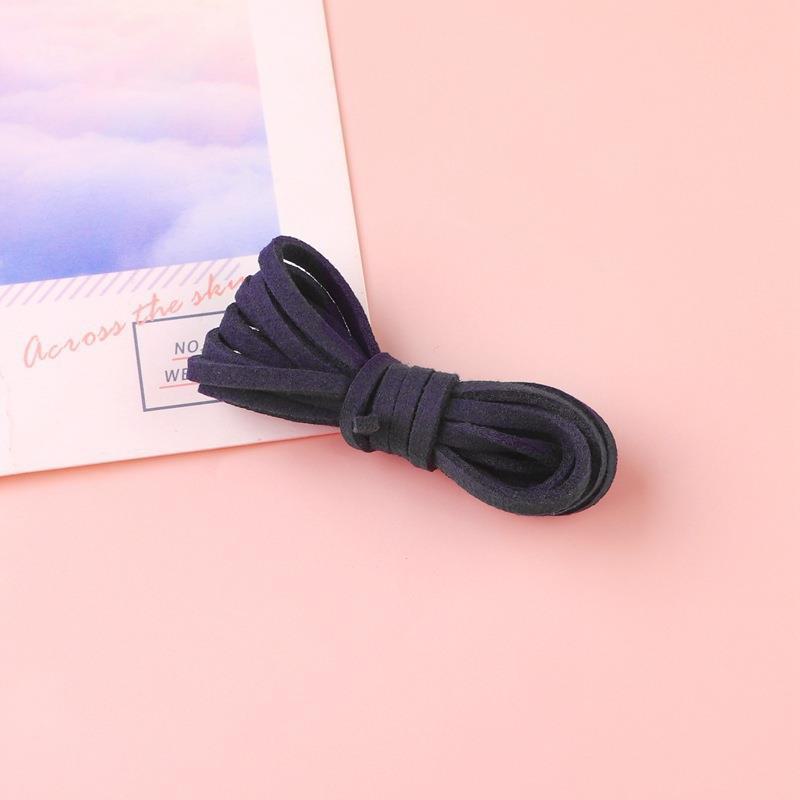 Korean suede rope for DIY jewelry making, 3mm braided wire for bracelets and necklaces. Add a touch of handmade to your accessories!