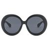 Oversized Retro Round Sunglasses for Women & Men - European & American Trendy Style (Model S8079)