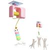 Electric Smart Door Hanging Toy Cat Toy Self-entertainment and Fun Cat Amusement Artifact