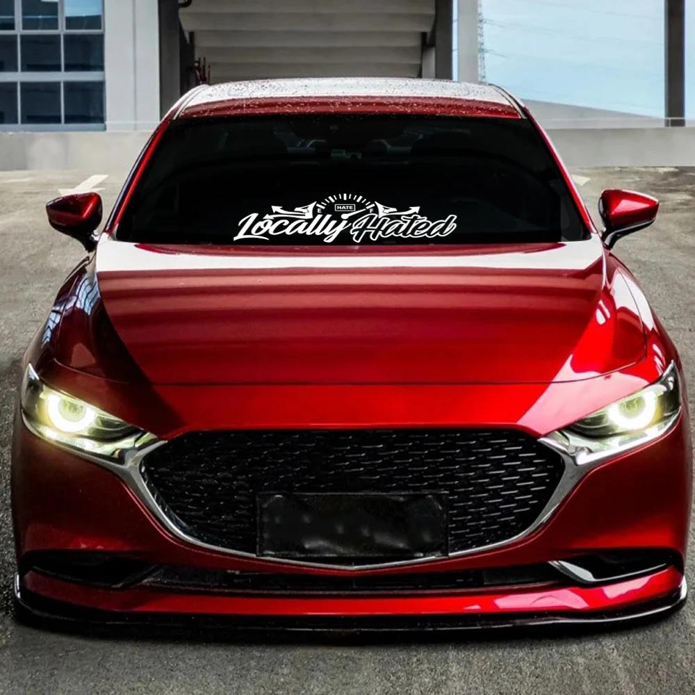 Car Sticker Auto Front Rear Windshields Sticker Vinyl Film Waterproof Vehicles PVC Decals Car Accessories Exterior Decoration
