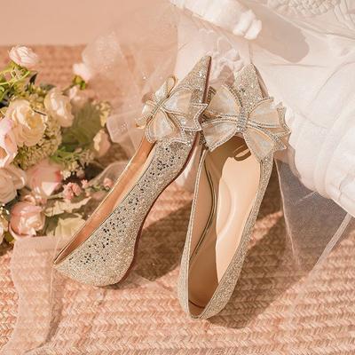 Premium Bow Flat Single Shoes Women's 2025 Spring and Summer New Niche Design Comfortable Versatile Single Shoes Women