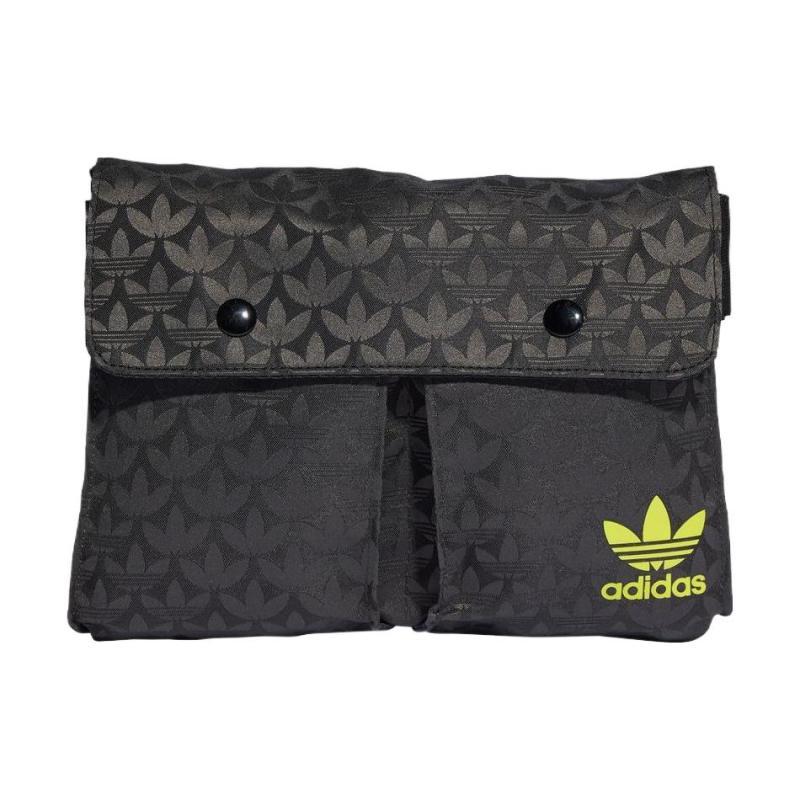 

Adidas Recycled Material Patchwork Jacquard One Shoulder Handbags Regular Women s Black Adidas II3415 чёрный