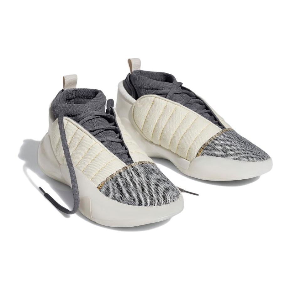 adidas Harden Vol. 7 Denim Unisex Sneakers Creme Creme-Weiß Carbon IF5619