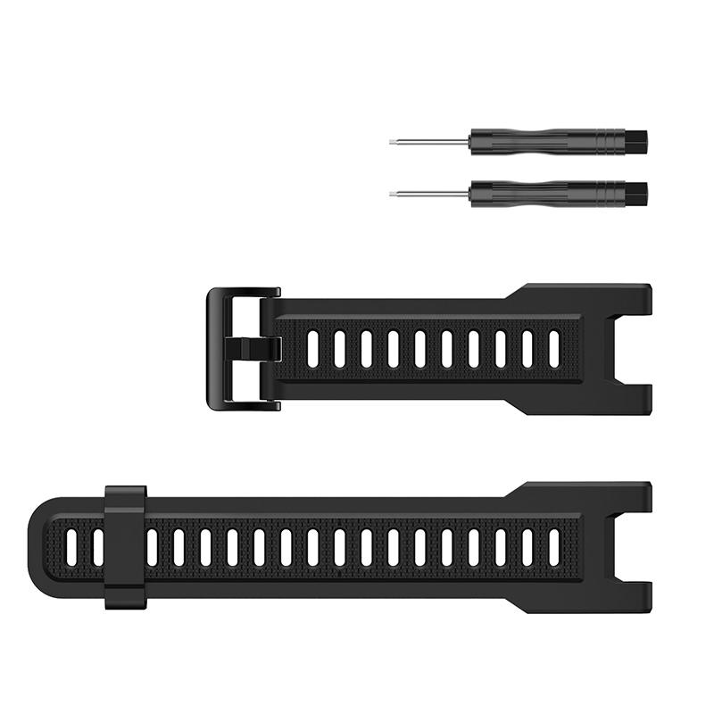 

Мягкий силиконовый ремешок для браслета Huami Amazfit T-REX Sport, сменный ремешок для часов для Xiaomi Huami Amazfit T rex Pro Correa For T-REX Pro чёрный