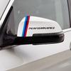 2pcs Car Rearview Mirror 3D Stickers Automobile Decoration for BMW X1 X3 X4 X5 X6 X7 E46 E90 F20 E60 E39 F10 Auto Accessories