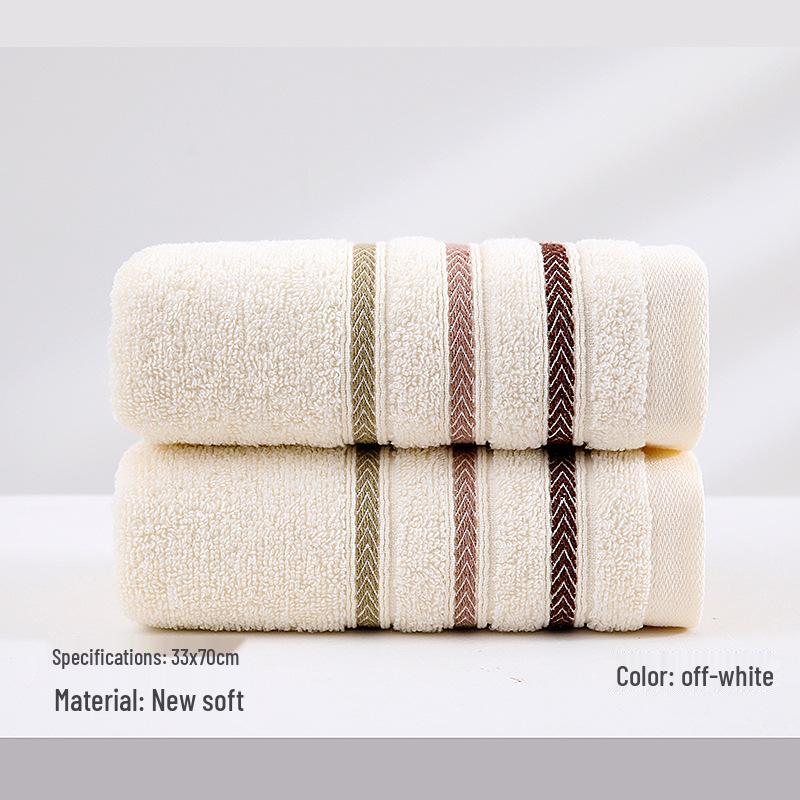 18s Pure Cotton Super Soft Face Towel - Thick, Water-Absorbent Gift Souvenir