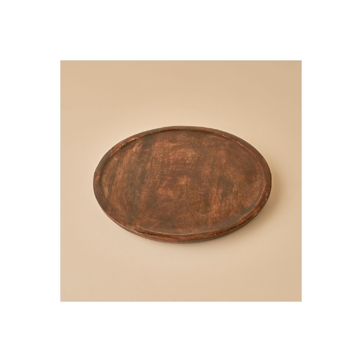 

Boliva Mango Tree Decorative Plate Naturel (25x25x1,5 Cm) білий